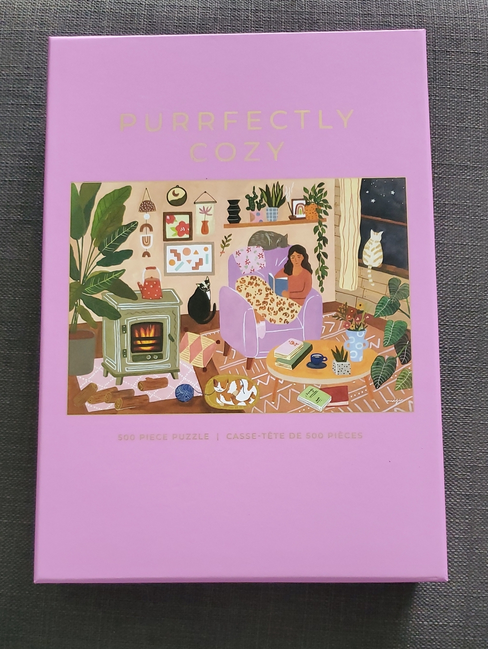 PURRFECTLY COZY - 500-PIECE PUZZLE